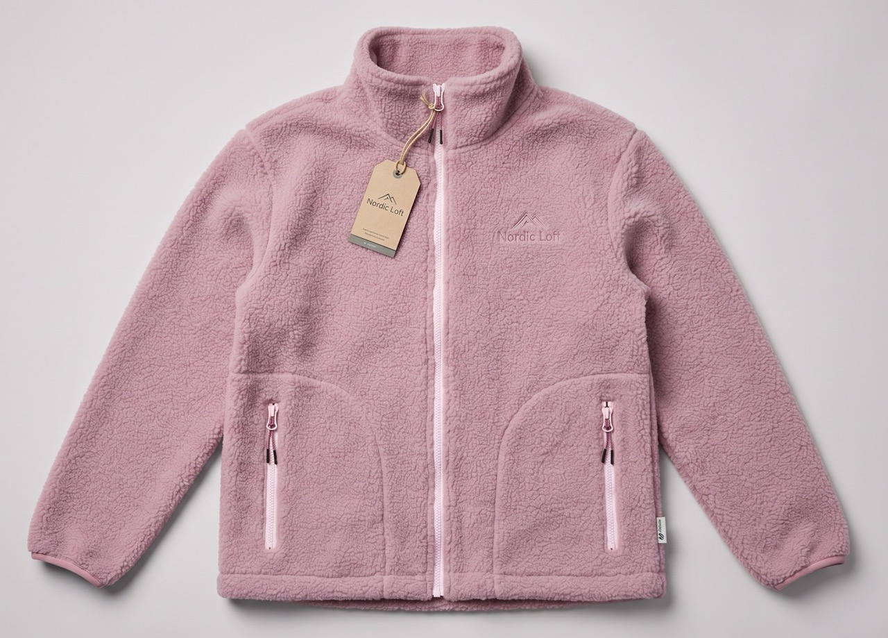 Fleece and midlayer jacket